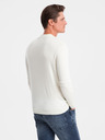 Ombre Clothing Moški pleteni pol rolojaki z viskoznim vzorcem Ombre oblačila