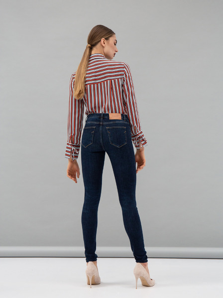 Selected Femme Temno modre oprijete kavbojke Selected Femme