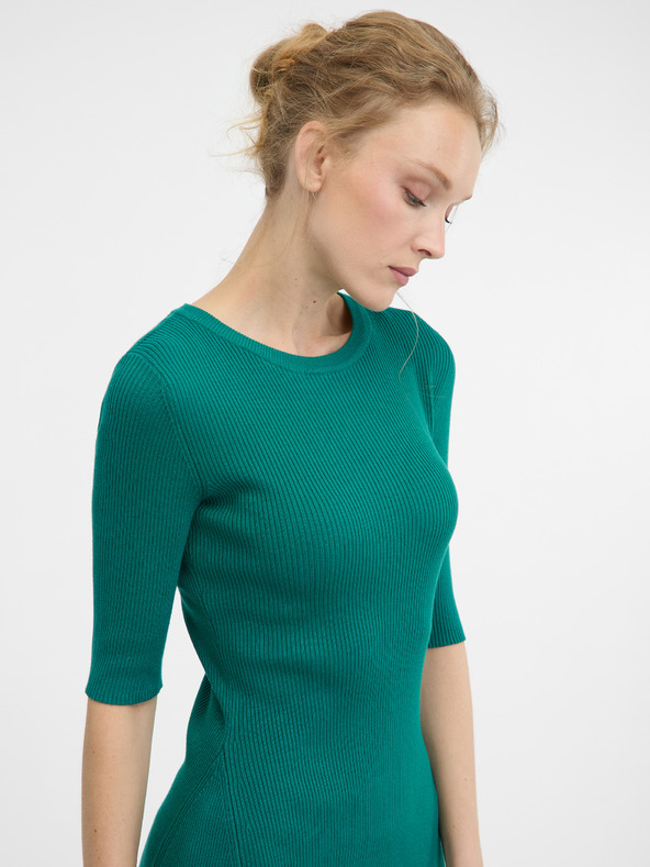 Orsay Zelena ženska kratka obleka ORSAY