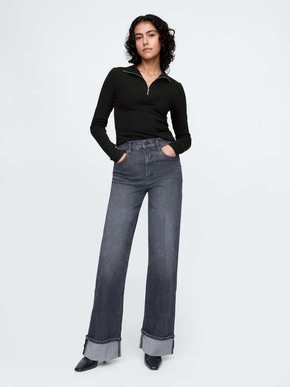 GAP pulover z zadrgo GAP