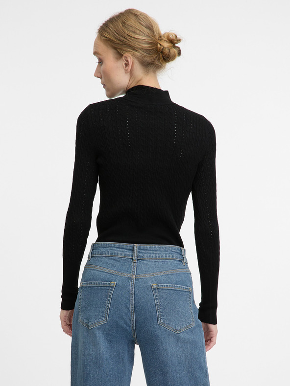 Orsay Črn ženski pulover ORSAY