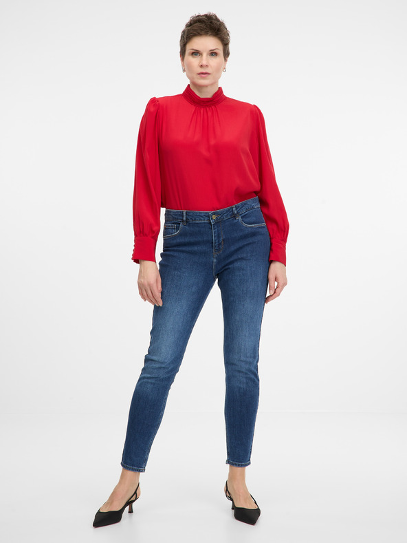 Orsay Temno rožnata ženska bluza ORSAY