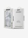 DKNY Liquid Glitter Arch Logo Back Cover za iPhone 14 Transparent DKNY