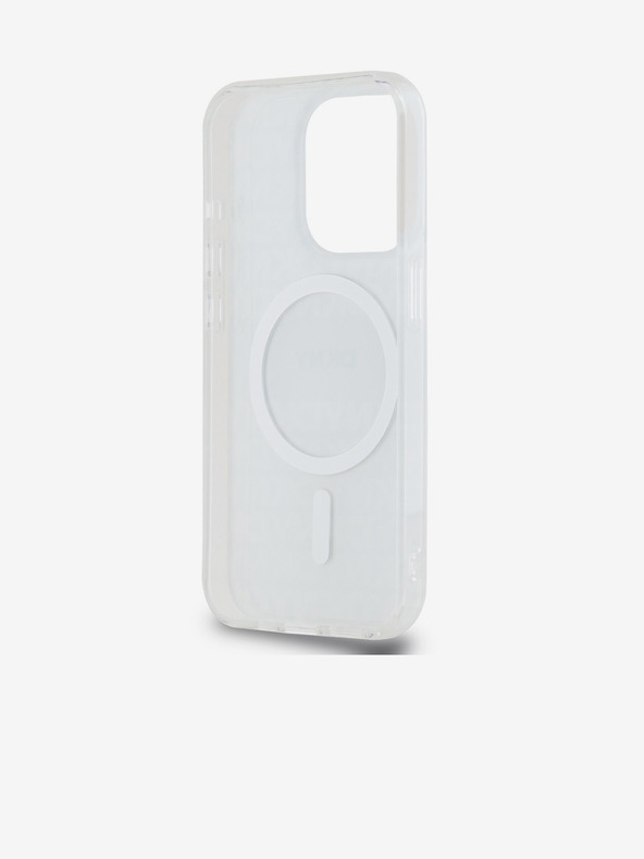 DKNY PC/TPU Repeat Pattern Tonal Stripe Magsafe Back Cover za iPhone 15 Pro Beige DKNY