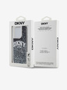 DKNY Liquid Glitter Arch Logo Back Cover za iPhone 15 Pro Black DKNY