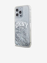 DKNY Liquid Glitter Arch Logo Back Cover za iPhone 15 Pro Max Transparent DKNY