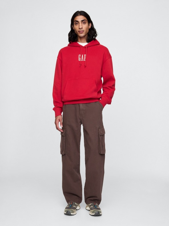 GAP Oversize pulover z logotipom GAP