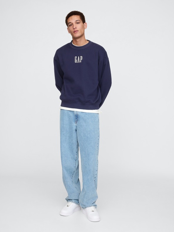 GAP Oversize pulover z logotipom GAP