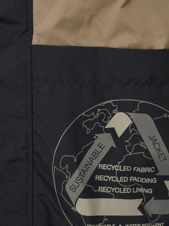 Geox Temno modra moška prešivana jakna Geox Leitan