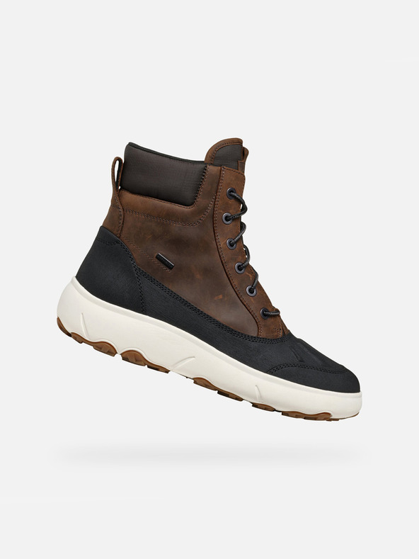 Geox Rjavi moški gležnjarji Geox Nebula + Grip AB