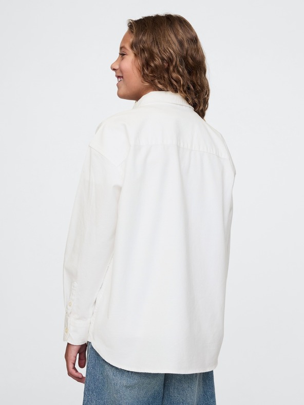 GAP Otroška prevelika srajca Oxford GAP