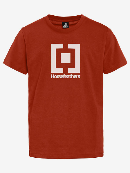 Horsefeathers Horsefeathers Kids Base T-Shirt - rdeča