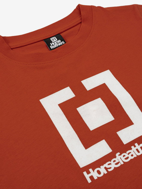 Horsefeathers Horsefeathers Kids Base T-Shirt - rdeča
