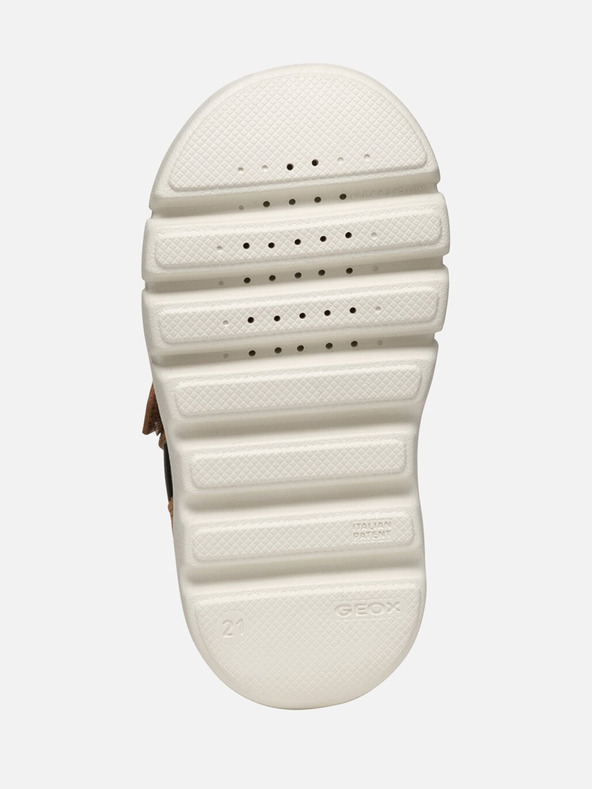 Geox Rjavi deški zimski škornji Geox Willaboo B Ab