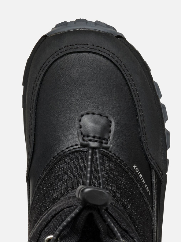 Geox Črni deški zimski čevlji Geox Himalaya ABX