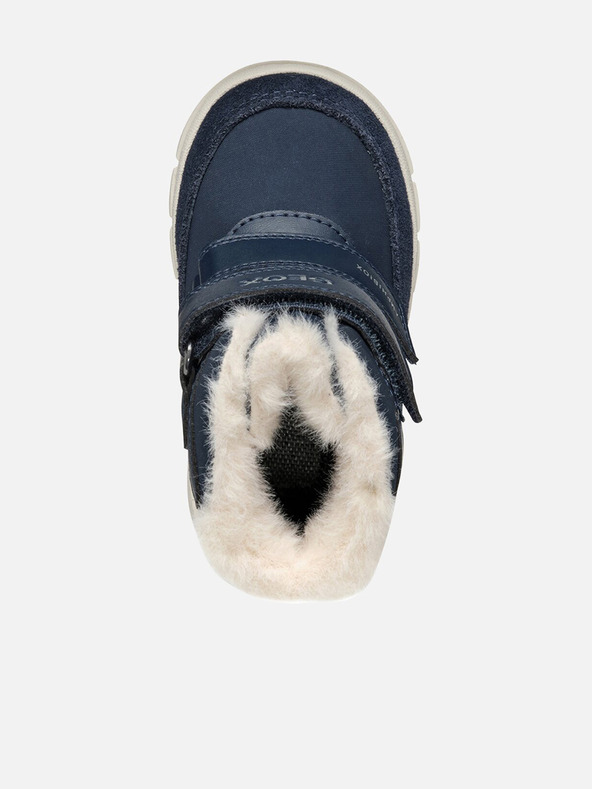 Geox Tmavmodrá dievčenská zimné topánky Geox Willaboo B A