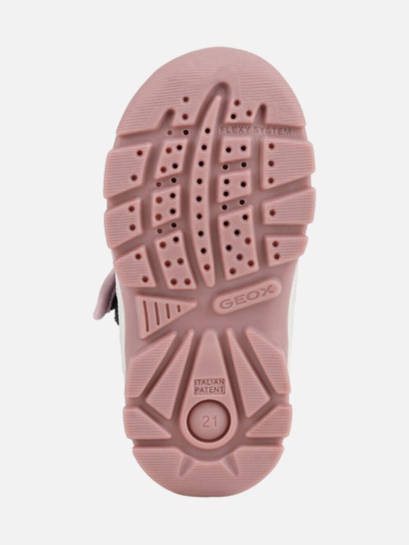 Geox Črni dekliški gležnjarji Geox Flanfil ABX