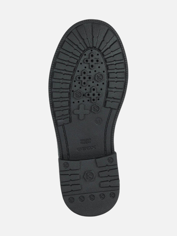 Geox Črni dekliški gležnjarji Geox Eclair