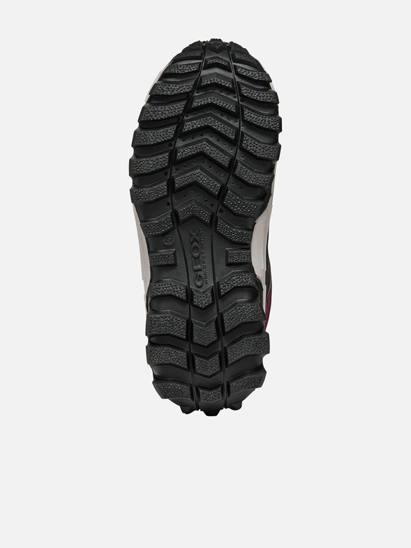 Geox Červená dievčenská zimné topánky Geox Himalaya B Ab