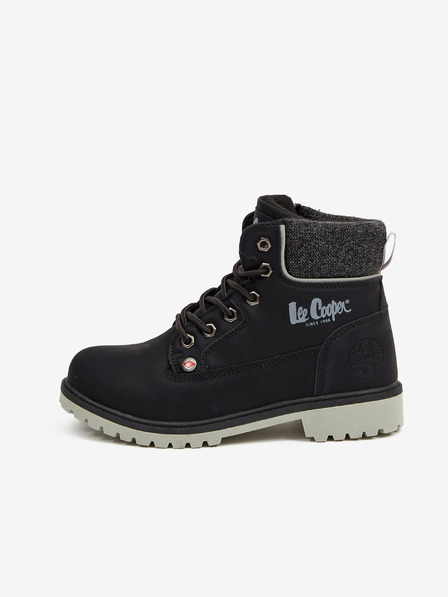 Lee Cooper Črni dekliški gležnjarji Lee Cooper