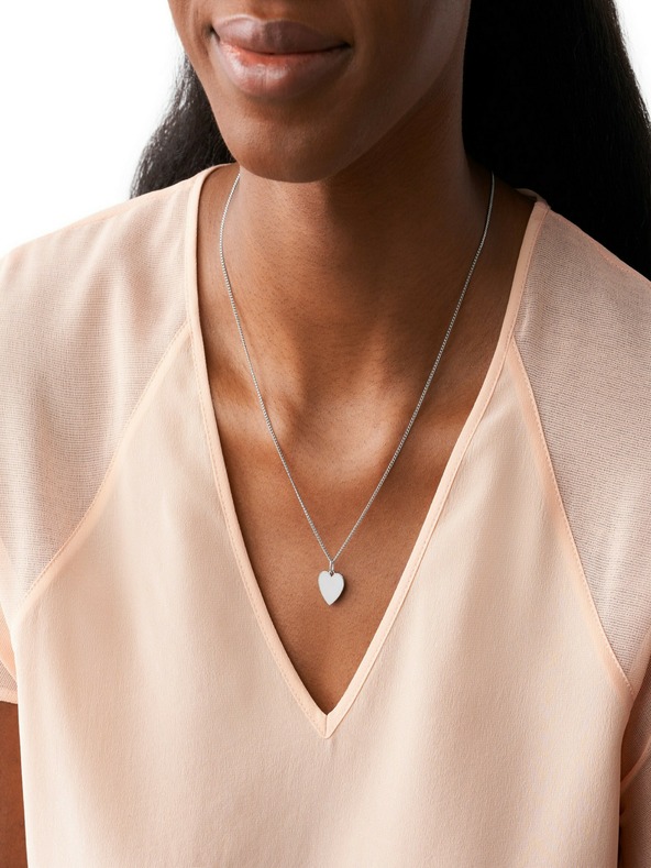 Fossil Ženska jeklena ogrlica Fossil