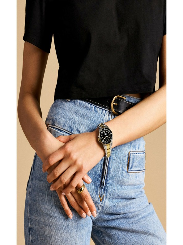 Fossil Ženska okrogla ura Fossil FOSSIL BLUE