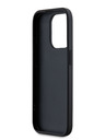 Karl Lagerfeld PU Saffiano Athleisure črta in trak Zadnji ovitek za iPhone 15 Pro Pink Karl Lagerfeld