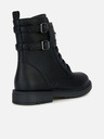 Geox Črni dekliški gležnjarji Geox Eclair
