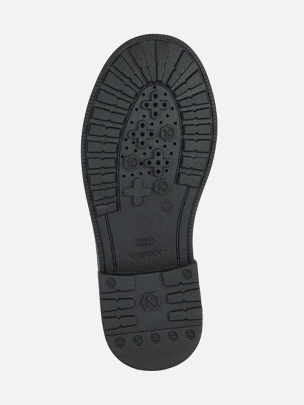 Geox Črni dekliški gležnjarji Geox Eclair