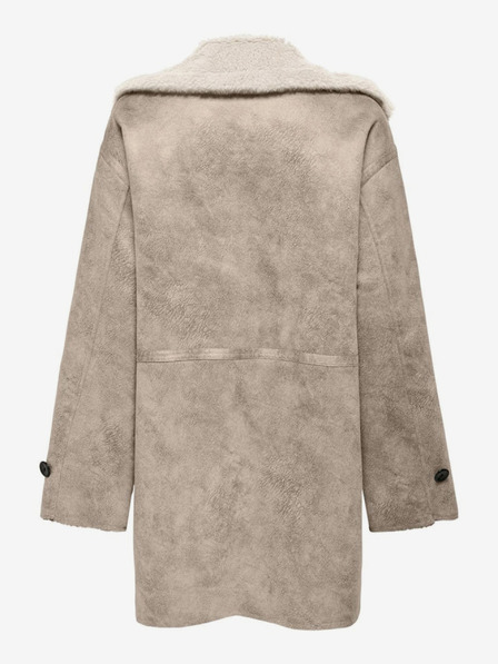 ONLY Beige Ženski plašč ONLY Ylva