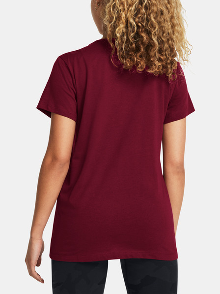 Under Armour Ženska majica Under Armour UA Rival Logo SS-RED