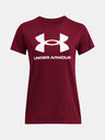 Under Armour Ženska majica Under Armour UA Rival Logo SS-RED