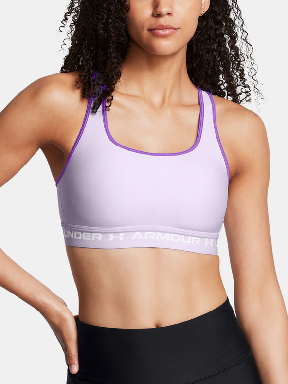 Under Armour Ženski nedrček  Under Armour Crossback Mid Bra-PPL