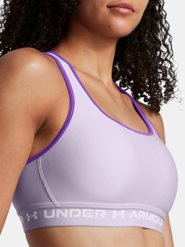 Under Armour Ženski nedrček  Under Armour Crossback Mid Bra-PPL