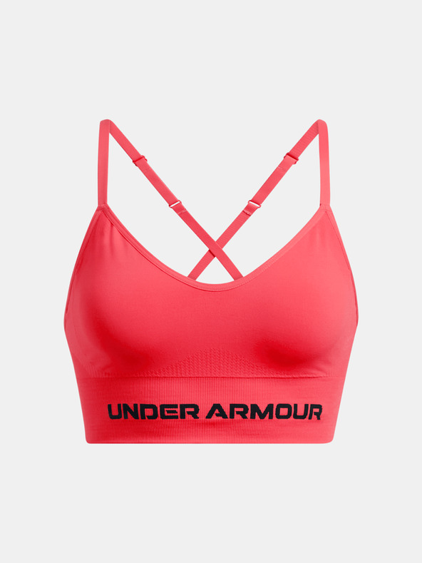Under Armour Ženski nedrček  Under Armour Vanish Seamless Low Bra-RED