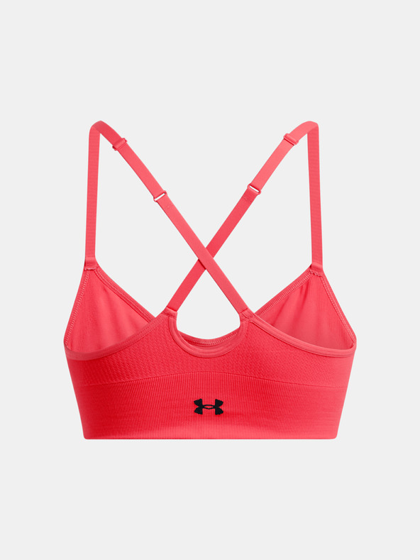 Under Armour Ženski nedrček  Under Armour Vanish Seamless Low Bra-RED