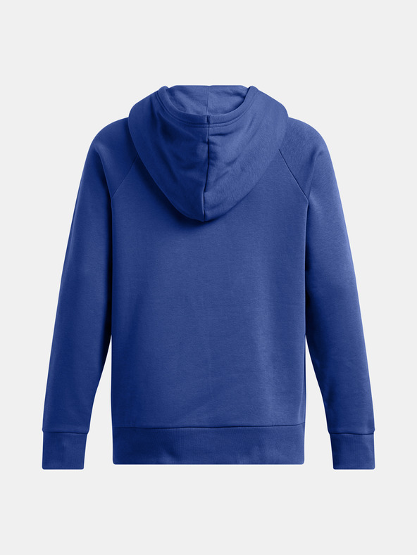 Under Armour Ženski pulover  Under Armour Rival Fleece Wordmark Hoodie-BLU