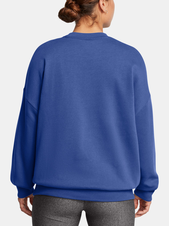 Under Armour Ženski pulover  Under Armour Rival Fleece WordmarkOS Crew-BLU