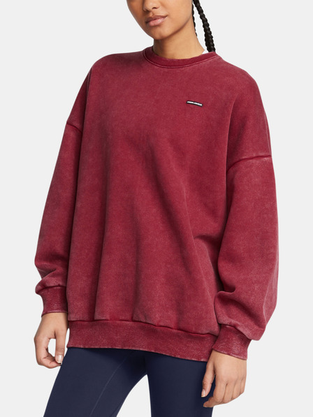 Under Armour Ženski pulover  Under Armour UA Icon HWT Flc OS Crew-RED