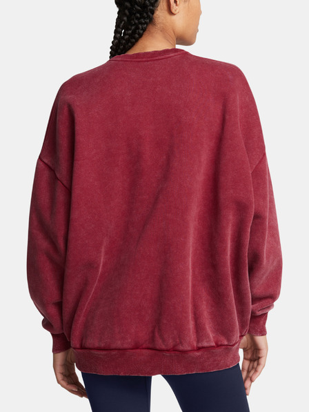 Under Armour Ženski pulover  Under Armour UA Icon HWT Flc OS Crew-RED