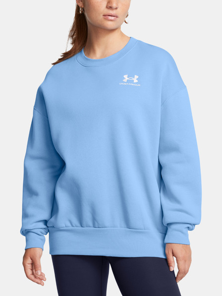 Under Armour Ženski pulover  Under Armour UA Icon Fleece OS Crew-BLU