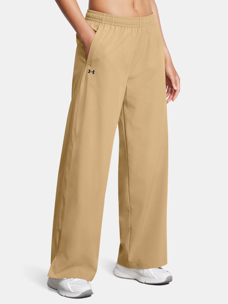 Under Armour Ženske hlače  Under Armour UA Rival Wide Leg Pant-BRN