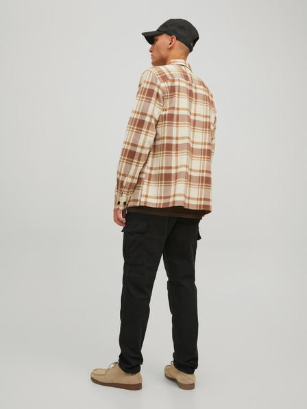 Jack & Jones Črne moške hlače Jack & Jones Stace Pocket