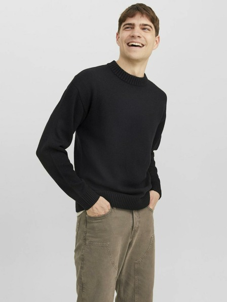 Jack & Jones Moška črna jopa Jack & Jones Jack