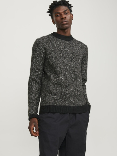 Jack & Jones Črna moška jopa Jack & Jones Sapce