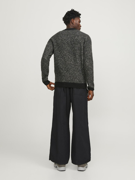 Jack & Jones Črna moška jopa Jack & Jones Sapce