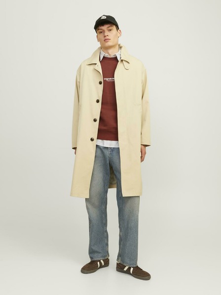Jack & Jones Rjava moška kapuca Jack & Jones JORVESTERBRO