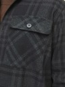 Jack & Jones Črno-siva moška lahka srajčna jakna Jack & Jones Raymond
