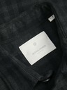 Jack & Jones Črno-siva moška lahka srajčna jakna Jack & Jones Raymond