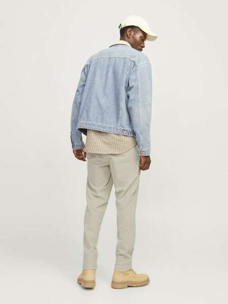 Jack & Jones Bež moške hlače iz manšestra Jack & Jones Tace
